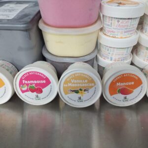 Glace artisanale de la Ferme du Coudray 1 litre
